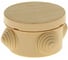 Коробка распределительная KOPOS wood style KR 65 (SD) для О/П D=68x40мм 4хD20мм, IP54 KR 65_SD 1