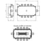 Коробка соединительная Магнито-Контакт КСГК-2 АЯКС IP66 (арт.) 00-00010386 2
