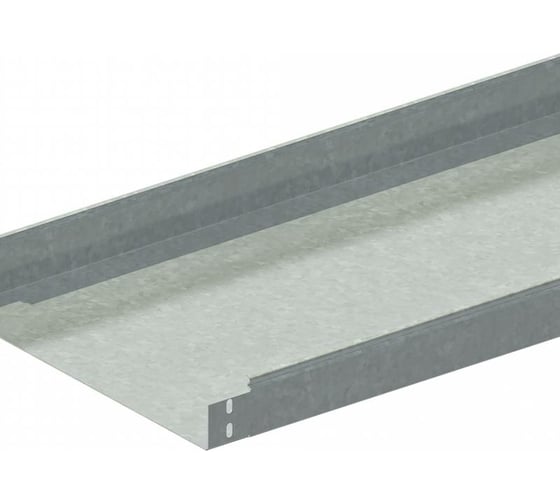 Прямой замковый неперфорированный лоток ОАО «СОЭМИ» ЛМс-ПЗНМ 500х100-1,5ц УТ2,5 L=3000мм Н0122162647 1