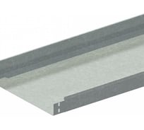 Прямой замковый неперфорированный лоток ОАО «СОЭМИ» ЛМс-ПЗНМ 400х100-0,7ц УТ2,5 L=3000 мм Н0122162616