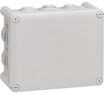 Прямоугольная коробка Legrand 155x110x74 Plexo IP 55 IK 07 10 кабельных вводов 750C 092042