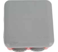 Коробка Legrand Plexo IP55 80x80x45мм серый 092015