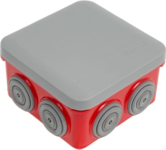 Коробка Legrand Plexo IP55 80x80x45мм серый 092015
