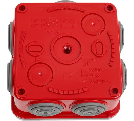 Коробка Legrand Plexo IP55 80x80x45мм серый 092015