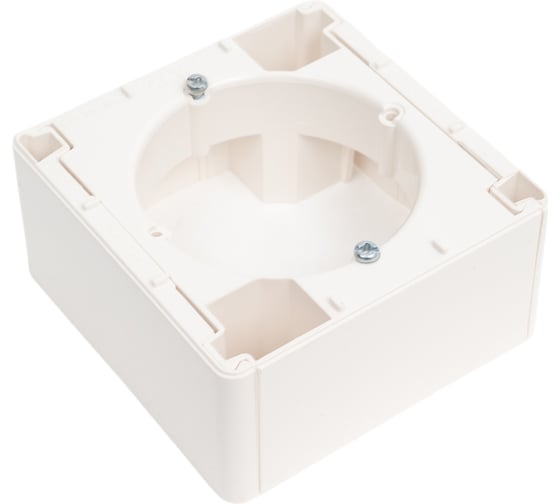 Коробка Systeme Electric Glossa Молочная для наружного монтажа SE GSL000900