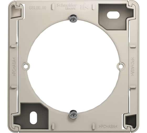 Коробка Systeme Electric Glossa Молочная для наружного монтажа SE GSL000900 1