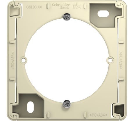 Коробка наружного монтажа Systeme Electric Glossa Беж SE GSL000200