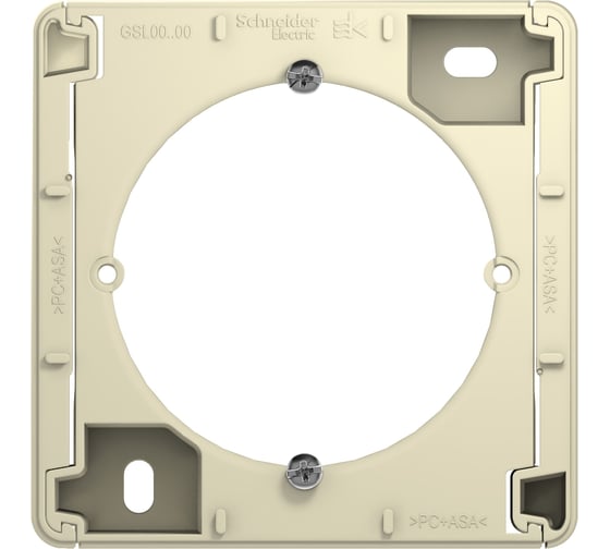 Коробка наружного монтажа Systeme Electric Glossa Беж SE GSL000200 1