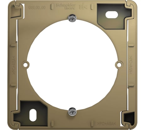 Коробка Systeme Electric Glossa Титан наружного монтажа SE GSL000400