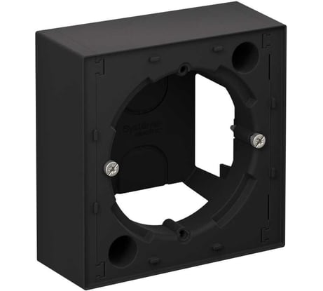 Коробка Systeme Electric (Schneider Electric) для наружного монтажа AtlasDesign, Карбон ATN001000