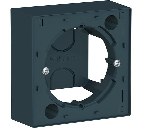 Коробка для наружного монтажа Systeme Electric AtlasDesign Изумруд SE ATN000800 1