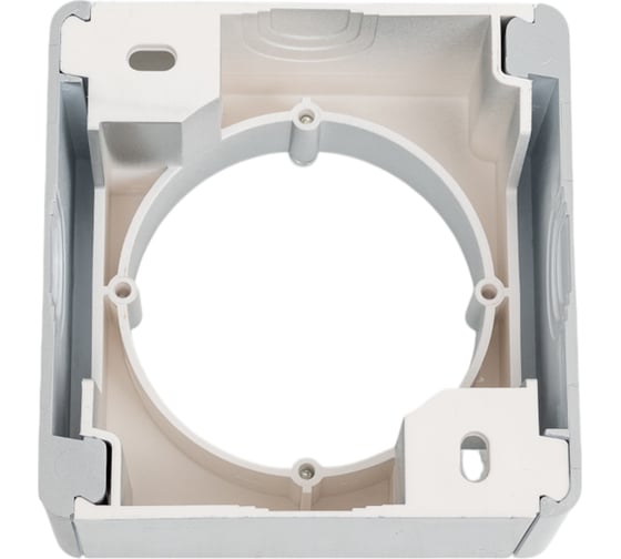 Коробка наружного монтажа Systeme Electric Glossa Алюминий SE GSL000300