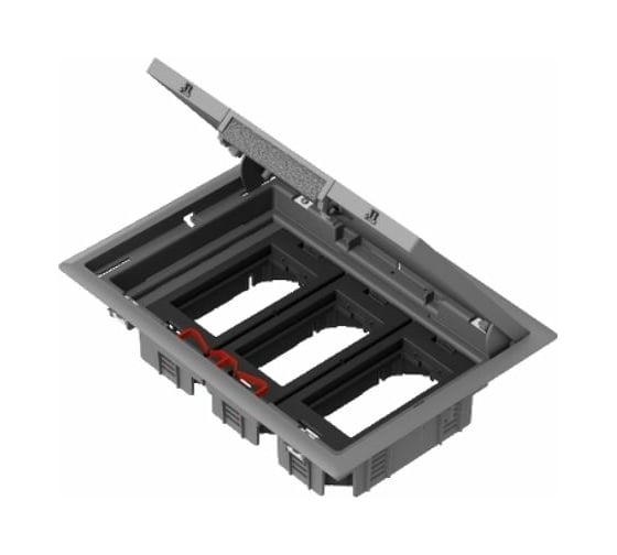 Лючок Systeme Electric OptiLine 45 276х199 на 6 модулей 45х45 Altira SE ISM50636 1