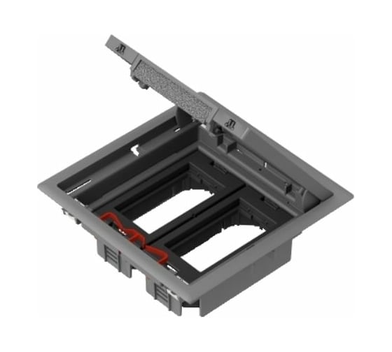 Лючок Systeme Electric OptiLine 45 199х199 на 4 модуля 45х45 Altira SE ISM50624 1