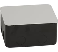 Монтажная коробка Legrand для выдвижного розеточного блока - 4 модуля - металл 054001