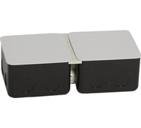 Монтажная коробка Legrand для выдвижного розеточного блока - 6 модулей - металл 054002