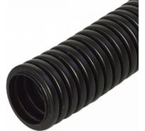 Гофрированная труба Промрукав ПП лёгкая 350 Н безгалогенная HF разрезная черная д16 10м/уп PR02.0243