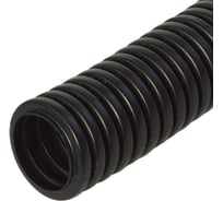 Гофрированная труба Промрукав ПП лёгкая 350 Н безгалогенная HF разрезная черная д20 10м/уп PR02.0245
