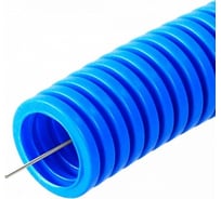 Гофрированная труба Промрукав ПП лёгкая 350 Н не распространяющая горение синяя д16 25м/уп PR02.0251