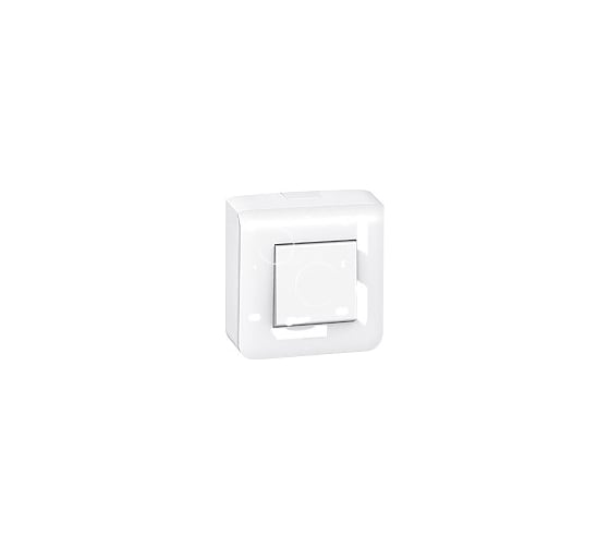 Накладная монтажная коробка Legrand Программа Mosaic для суппорта глубина 30 мм 2 модуля 080280