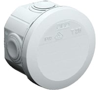 Распределительная коробка OBO Bettermann 80х51мм IP65 4х25 T25 светлый серый 2007029