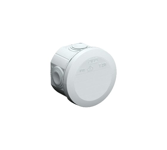 Распределительная коробка OBO Bettermann 80х51мм IP65 4х25 T25 светлый серый 2007029