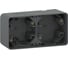 Бокс Systeme Electric 2-местный ОП Mureva IP55 антрацит MUR37914 1