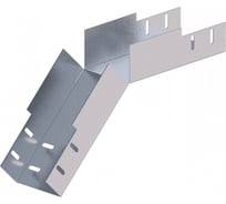 Угловой вертикальный лоток ОАО «СОЭМИ» вниз ЛМс-45Н 100х50-1,2ц УТ1,5 Н0121360332