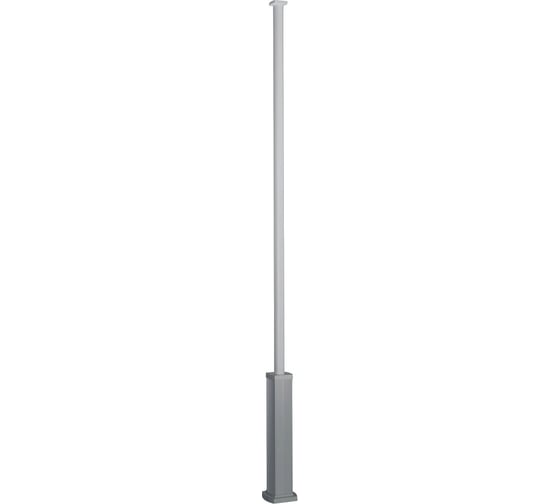 Алюминиевая колонна SnapOn Legrand с крышкой из алюминия 4 секции, высота 3,3м 653051