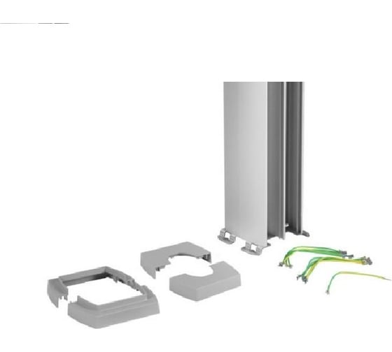 Алюминиевая колонна SnapOn Legrand с крышкой из алюминия 4 секции, высота 3,3м 653051