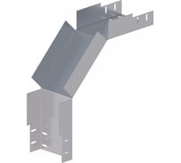 Угловой вертикальный лоток ОАО «СОЭМИ» вниз ЛМс-90Н 150х50-1,5ц УТ1,5 Н0121330343