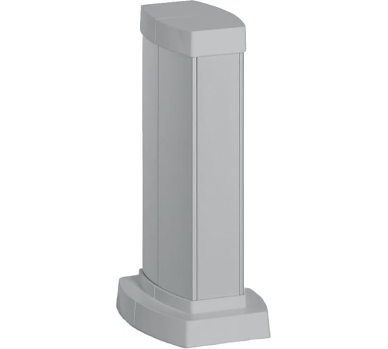 Алюминиевая миниколонна SnapOn Legrand с крышкой из алюминия, 2 секции, высота 0,3 метра 653021