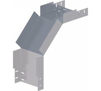 Угловой вертикальный лоток ОАО «СОЭМИ» вниз ЛМс-90Н 200х65-1,5ц УТ1,5 Н0121330444