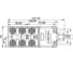 Распределительная коробка VELLEDQ M12-A3-6K4P-5.0PUR/GY разъем М12, портов 6, 4pin, PNP, кабель ПУ серый 5м 08-00034353 2