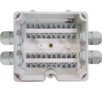 Коробка распределительная Магнито-Контакт КРТП 10х2-Т IP66 АЯКС (4 кабельных ввода) 00-00010783