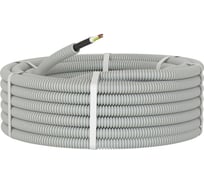 Труба DKCПВХгофр.д.16ммскабел.ГОСТ+ВВГнгLS3*2,550м 9S91650DIY