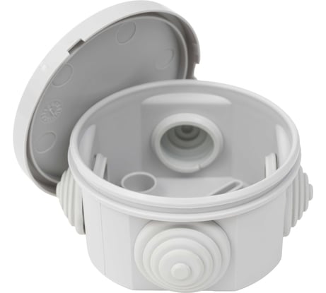 Gigant Коробка распределительная о.п D=65х35 мм, 4 выхода, IP44, 44004-1GI