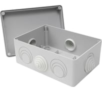 Gigant Коробка распределительная о.п 210х150х100, 8 выходов, 4 муфты, IP55 44016GI