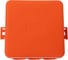 Gigant Коробка огнестойкая E110, о.п 85х85х38, 12 выв., IP55, 4P, оранжевая 43155HF-GI 5