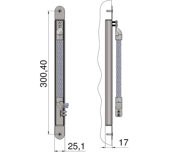 Кабель-переход CRIT КП-300 03849