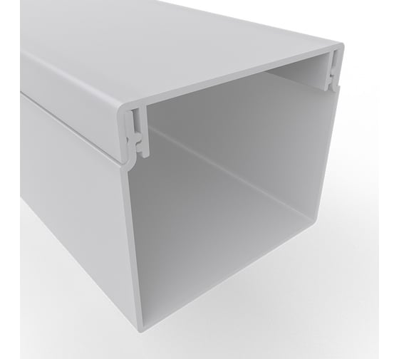Кабель-канал УРАЛ ПАК с двойным замком 12x12 комплект 10 м КК-19012012-010