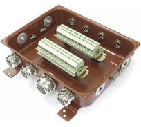 Коробка монтажная ГОФРОМАТИК КМ 65-40 УХЛ1,5 латунный ввод IP65 zeta30360