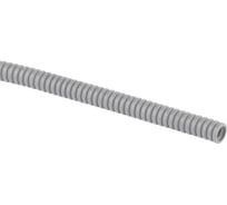 Гофрированная труба ЭРА ПВХ, серый, d 63мм, с зондом, легкая, 15 метров 10 Б0020118