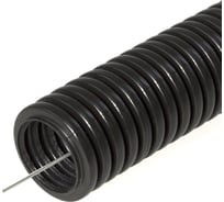 Гофрированная ПНД труба VKL electric d20 с зондом черная 100 м 1016474