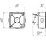Коробка распределительная Магнито-Контакт КСП-DIN-5 (60х60х30) АЯКС 00-00032157 2