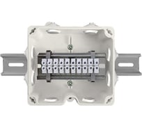 Клеммная коробка Магнито-контакт КСП-DIN-10 (120х103х50) АЯКС (10мм2) 00-00032164