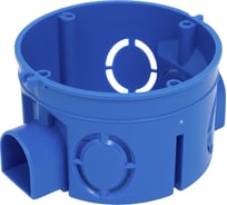 Gigant Коробка установочная для твердых стен HF 65x40мм, 1 шт, IP20, синяя 44660-1GI