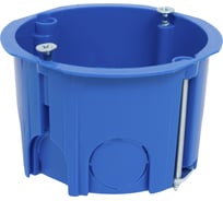 Gigant Коробка установочная для гипсокартона HF 68x45мм с металл.лапками, 1 шт, IP20, синяя 44663GI