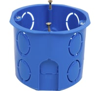 Gigant Коробка установочная для гипсокартона HF 68x62 мм с металл.лапками, 1 шт, IP20, синяя 44665GI