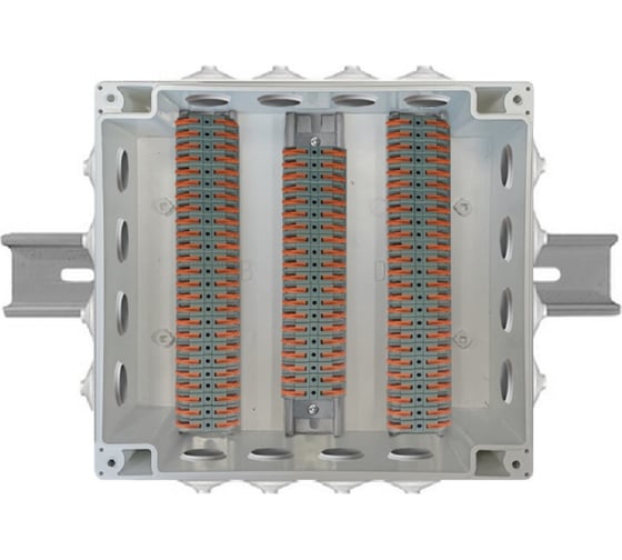 Клеммная коробка Магнито-Контакт КСП-DIN-70 (250х230х100) АЯКС Wago 00-00032183 1